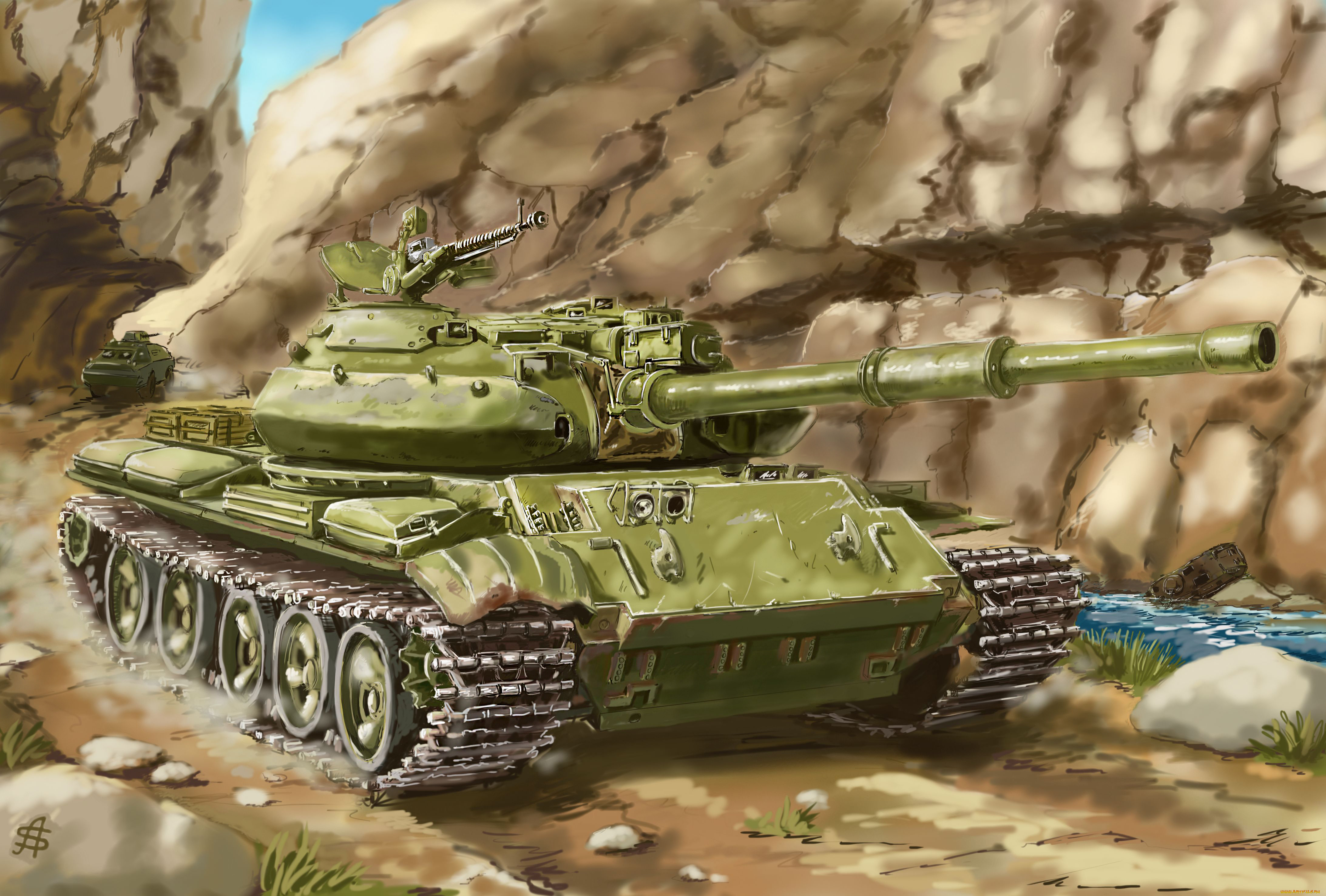 Танк т-62 арт